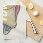 洗濯日はタオルを折おもしろいり畳めない キッチンタオル (四つ折り)