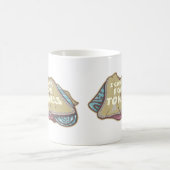 洗濯日はタオルを折おもしろいり畳めない コーヒーマグカップ (中央)