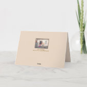 洗濯日/カラフル洗濯物の窓外 カード (裏面)