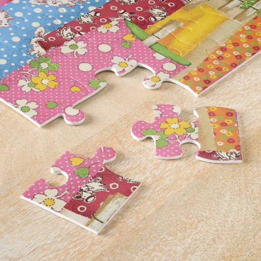 洗濯日 ジグソーパズル (側面)