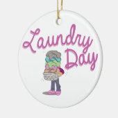 洗濯日 セラミックオーナメント (左)