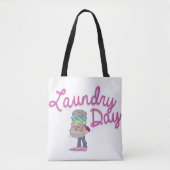 洗濯日 トートバッグ (正面)