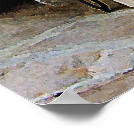 洗濯日 ポスター (角)