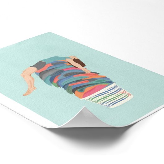 洗濯日 ポスター (角)