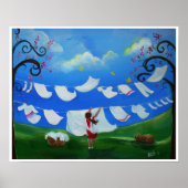 洗濯日 ポスター (正面)