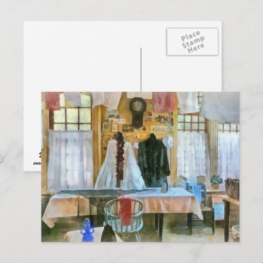 洗濯日 ポストカード (正面/裏面)