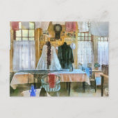 洗濯日 ポストカード (正面)