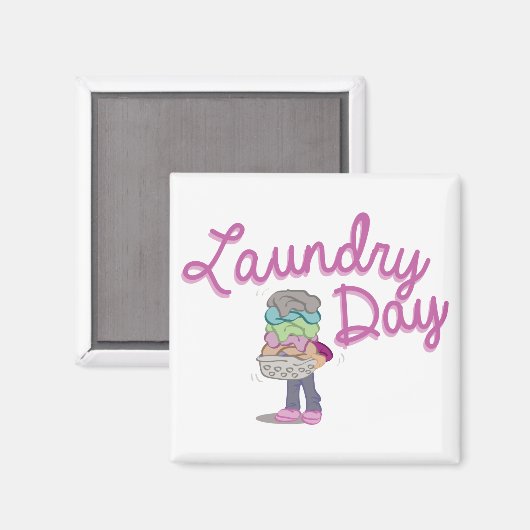 洗濯日 マグネット (正面/裏面)