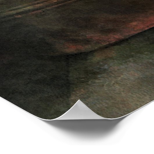 洗濯板と石鹸 ポスター (角)