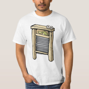 洗濯板のABS Tシャツ