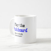 洗濯板プレーヤー コーヒーマグカップ (正面左)