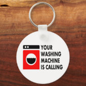 洗濯機が呼び出される キーホルダー (正面)