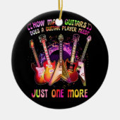 洗濯機とドライヤー以上の物を入れる方法を知っている セラミックオーナメント (正面)