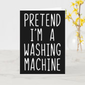 洗濯機のコスチューム ハロウィン LA カード (黄色い花)