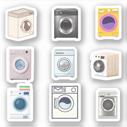 洗濯機のシール シール (正面)