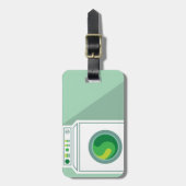 洗濯機の洗濯室 ラゲッジタグ (正面縦)