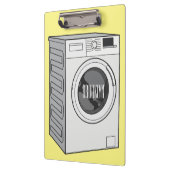 洗濯機の漫画イラストレーション クリップボード (左)