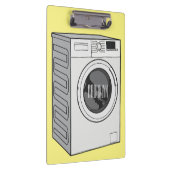 洗濯機の漫画イラストレーション クリップボード (右)