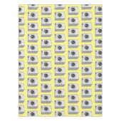 洗濯機の漫画イラストレーション テーブルクロス (正面)