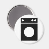 洗濯機アイコン マグネット (正面/裏面)