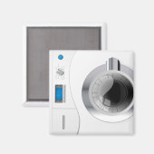 洗濯機ホーム電子 マグネット (正面/裏面)