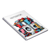 洗濯機上の洗濯物の山 ノートブック (右側)