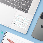 洗濯機掃除予定表 シール (ノートパソコンとiPhone)