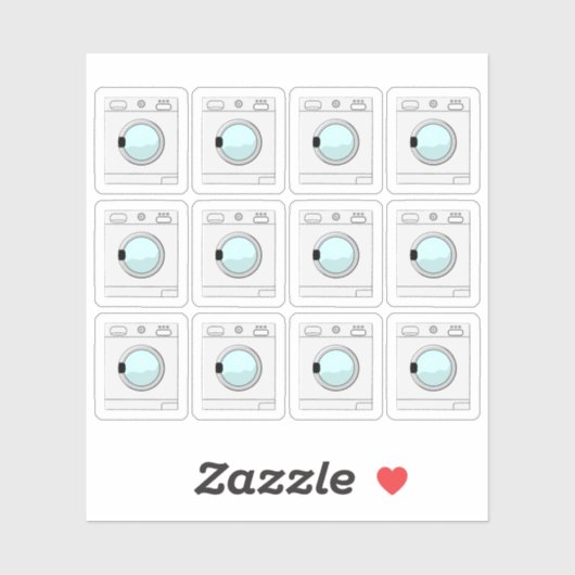 洗濯機洗浄雑用プランナー シール (シート)