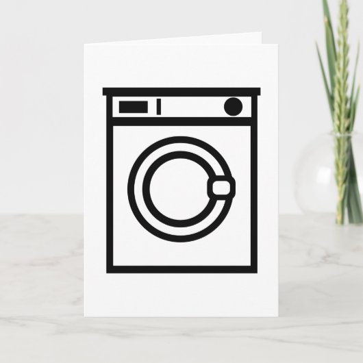 洗濯機 カード (正面)
