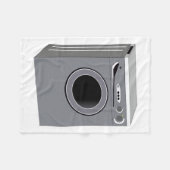 洗濯機 フリースブランケット (正面(横))
