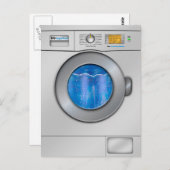 洗濯機 ポストカード (正面/裏面)