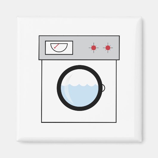 洗濯機 マグネット (正面)