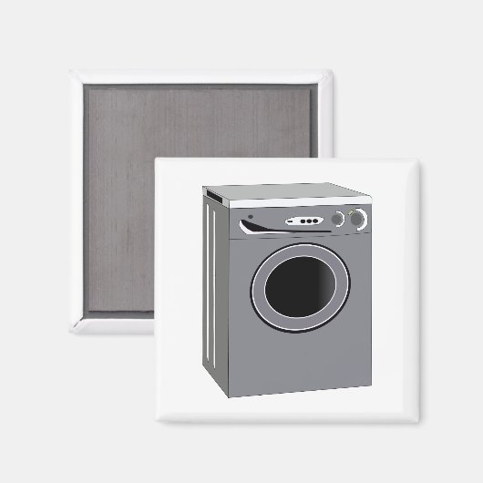 洗濯機 マグネット (正面/裏面)