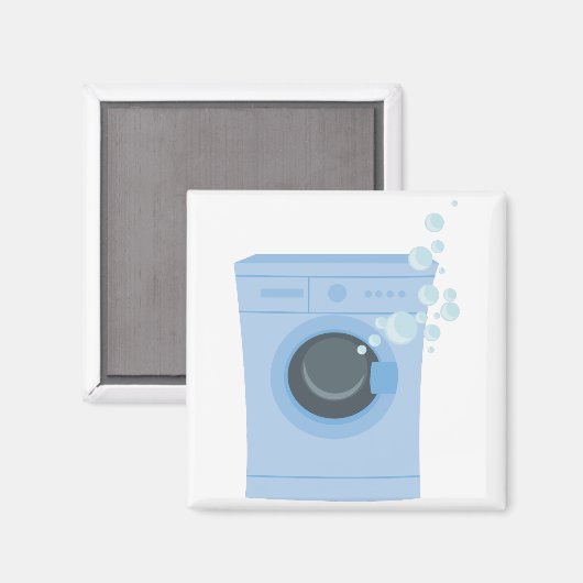 洗濯機 マグネット (正面/裏面)