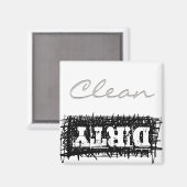 洗濯機 マグネット (正面/裏面)