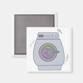 洗濯機 マグネット (正面/裏面)