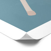 洗濯物つまみ ポスター (角)