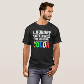 洗濯物は分別するよりほかは無い Tシャツ (正面フル)