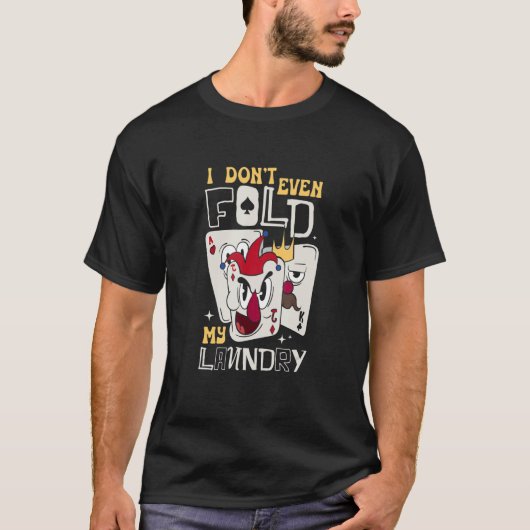 洗濯物を畳むこともできない Tシャツ (正面)