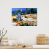 洗濯物乾燥エリンダニエルソン – ガンボギ1896 ポスター (キッチン)