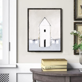 洗濯物付き家 ポスター