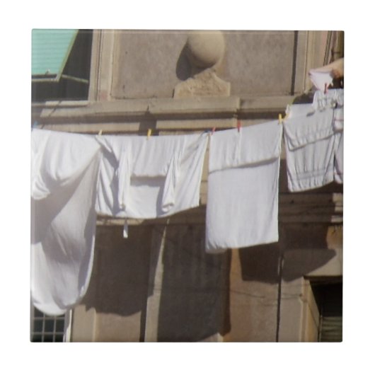 洗濯物干しセラミックタイル タイル (正面)