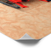 洗濯物干し通り側 ポスター (角)