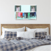 洗濯物干し キャンバスプリント (インサイチュ (寝室))