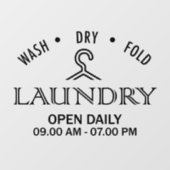 洗濯物 ウィンドウサイン (シート)