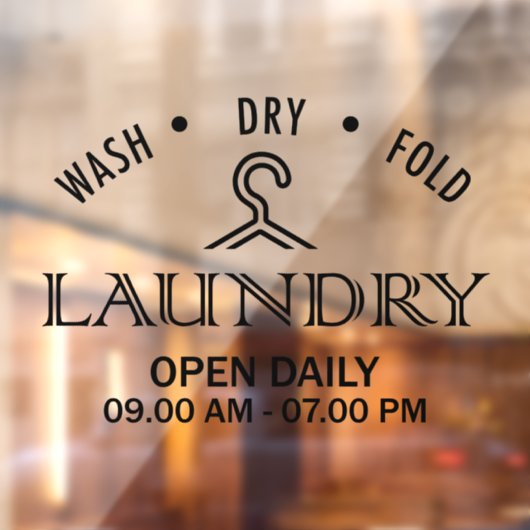 洗濯物 ウィンドウサイン (シート2)