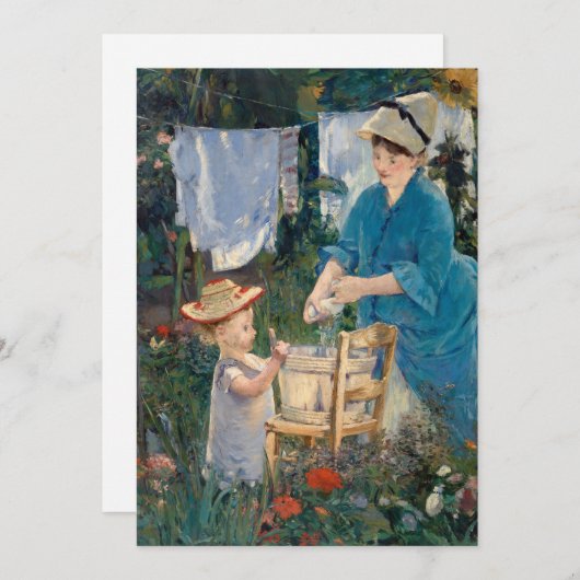 洗濯物 | エドゥアルマネ (正面/裏面)