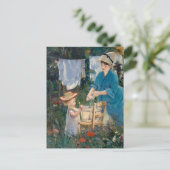 洗濯物 | エドゥアルマネ ポストカード (スタンド正面)