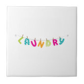 洗濯物 タイル (正面)