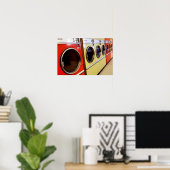 洗濯物 ポスター (ホームオフィス)